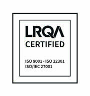 Certified ISO 9001; ISO 22301; ISO IEC 27001 Award